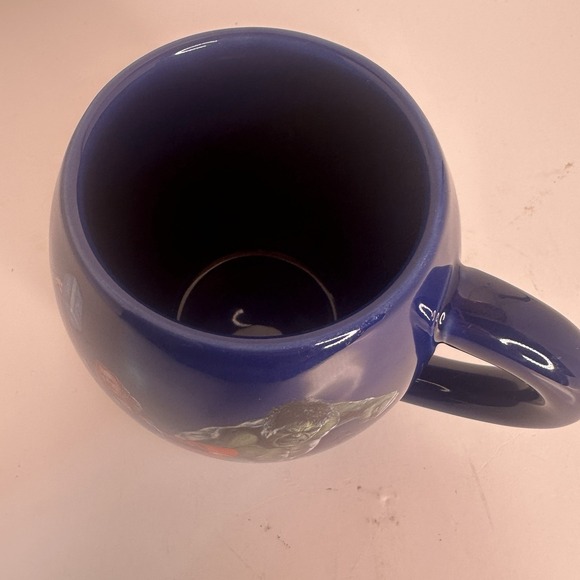 Marvel Avengers Large Blue Barrel Mug 16 oz. DC Comics Superhero Vandor 2012 - Picture 4 of 6